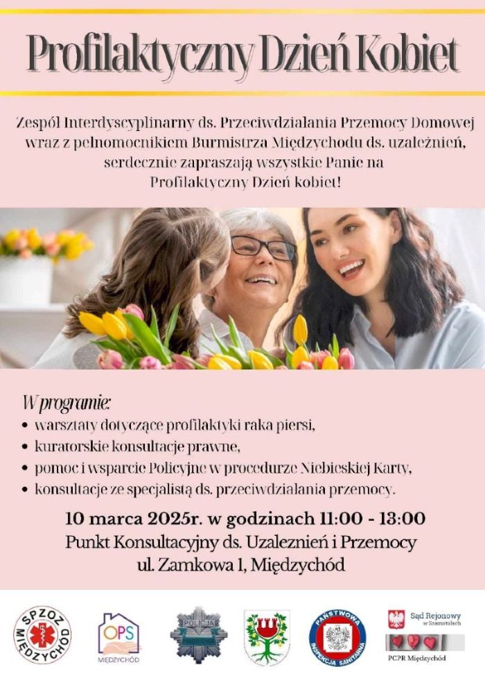 Zaproszenie na Profilaktyczny Dzień Kobiet