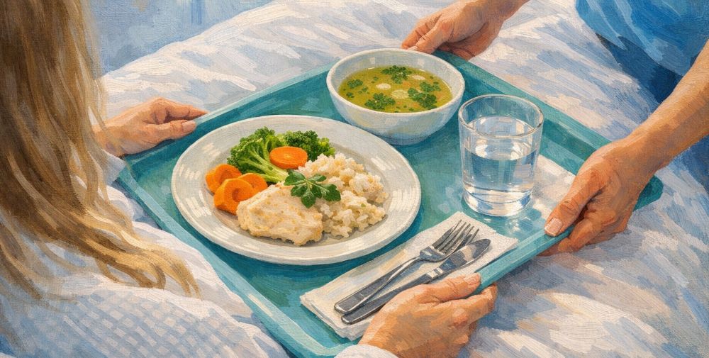 Dobry posiłek w szpitalu